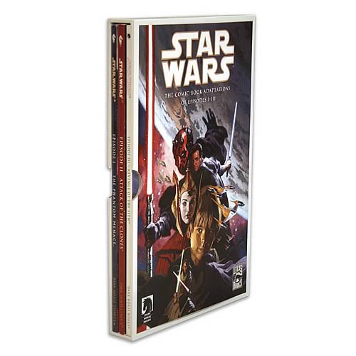 Star Wars: Episodes I-III Graphic Novel Set